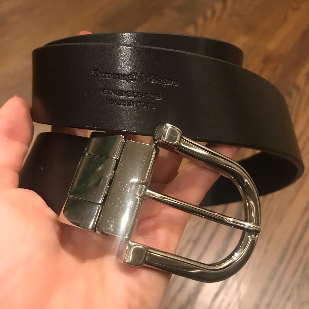 Ermenegildo Zegna reversible men’s belt
